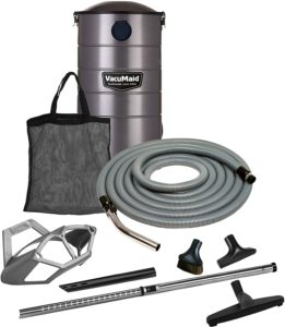 VacuMaid GV50PRO Wall Mounted Garage and Car Vacuum with 50 ft. Hose and Tools