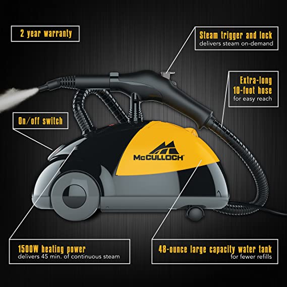 Steam cleaner for Car detailing